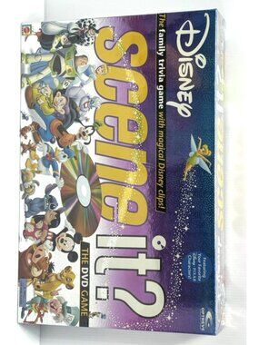 Disney Scene It DVD Game Trivia Pixar Board Game Family Party Movie Quiz Fun New
